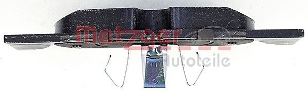 METZGER Bremsbelagsatz, Scheibenbremse